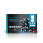 Lampki choinkowe Nedis SmartLife RGB Wi-Fi WIFILX01C84 10m