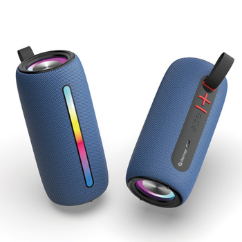 Głośnik BT Denver BTL-360BU niebieski z podświetleniem RGB