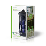 Lampa owadobójcza Nedis 18W 150 m2 czarna