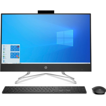 AiO HP 24-df0023nw  i5-10400T/24" FHD/8GB/512SSD PCIe/BT/Wireless Keyboard+Mouse/W10 black