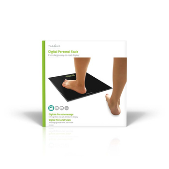 Waga łazienkowa Nedis PESC500BK czarna