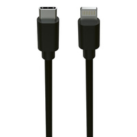 Kabel USB-C/Lightning ANSMANN 1.2m czarny