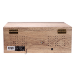 Miniwieża Denver MRD-180 z gramofonem i radio DAB+/FM drewniana