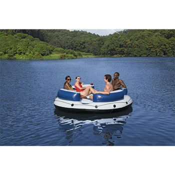Bestway Wyspa do pływania Hydro-Force Lazy Day-Z 8'5" x 8'5"/2.56m x 2.56m 43536