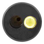 Mini wskaźnik laserowy i brelok z latarką ANSMANN czarny