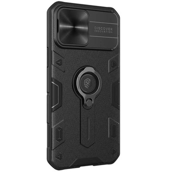 Etui Nillkin CamShield Armor Metal Apple iPhone 13 Pro Max (Without logo cutout) (czarny)