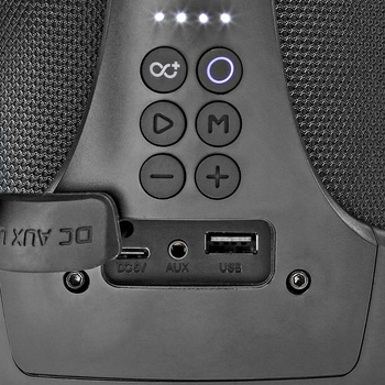 Boombox Nedis SPBB315BK czarny