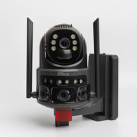 Kamera zewnętrzna podwójna 4G 3MP+3MP + panel słoneczny Technaxx TX-329