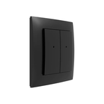 Włącznik ścienny iNELS MATTER 4 przyciski, bateryjny, czarny mat