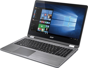 Laptop Acer R5-571T-57Z0 i5-7200U/15.6" FHD TouchScreen/12GB/SSD 500GB/BT/BLK/x360/Win 10