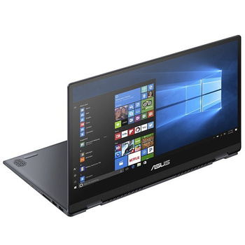 Laptop Asus TP412FA-OS31TK1 i3-8145U/14" FHD TouchScreen/8GB/SSD 256GB/BT/x360/BLKB/FPR/Win 10 Grey