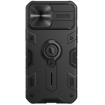 Etui Nillkin CamShield Armor Metal Apple iPhone 13 Pro Max (Without logo cutout) (czarny)