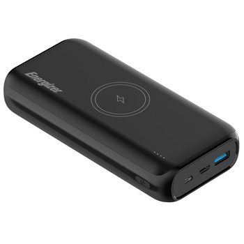 Powerbank indukcyjny 20000 mAh 20W QE20009PQ czarny (PD) + QI