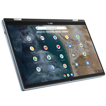 Laptop Asus Chromebook Flip CX5400FMA-DN566T i5-1130G7/14" FHD TouchScreen/16GB/SSD 256GB/BT/x360/Chrome OS Blue