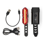Lampka rowerowa LED Nedis LBICYCLER10BK 3W
