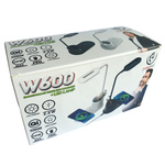 Lampka na biurko ładowarką indukcyjna 10W Rebeltec W600 biała