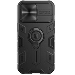 Etui Nillkin CamShield Armor Metal Apple iPhone 13 Pro (Without logo cutout) (czarny)