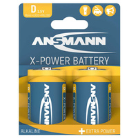 Baterie alkaliczne ANSMANN Premium X-Power D/LR20 1.5V - 2szt.