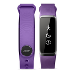 Smartband Acer Liquid Leap-  1" (128x32) Touchscreen/Bluetooth/LE/IPX7/Waterproof/ Supports IOS/Android/ Purple