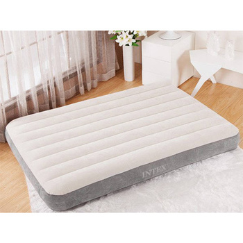Materc dmuchany do spania Intex Full Single 137mx191x25 cm 64102 Grey