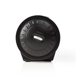 Radiobudzik Nedis CLAR005BK LED projekcja 2x budzik FM Czarny