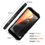 Smartphone Oukitel WP12Pro 4/64 DS  Black