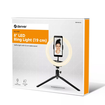 8" Lampa pierścieniowa LED Denver Light Ring