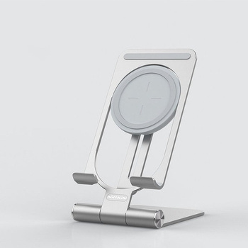 Ładowarka indukcyjna Nillkin PowerHold Mini Wireless Charging Stand 15W NKT01 (Silver)