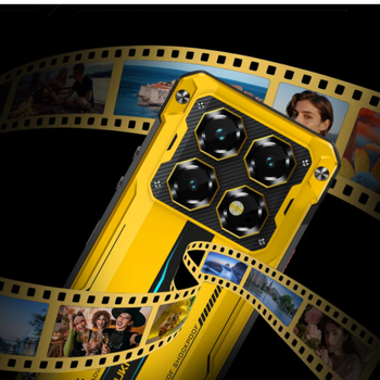 Smartphone Oukitel WP60 5G 7.2" 16/512GB 10000mAh Yellow