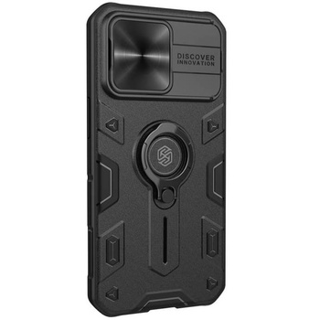 Etui Nillkin CamShield Armor Metal Apple iPhone 13 Pro (Without logo cutout) (czarny)