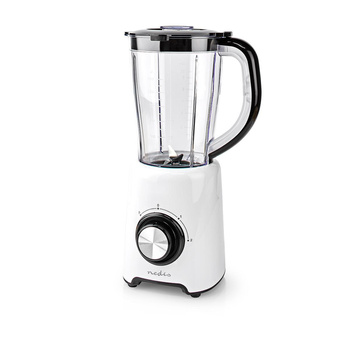 Blender kielichowy Nedis KABL300CWT 800W 1.5L Czarno-biały/Uszkodzone opakowanie