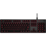 Klawiatura gamingowa Logitech G413 czarna (carbon) (mechaniczna)