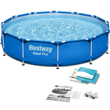 Bestway Basen Steel Pro 12' x 30"/3.66m x 76cm 56706