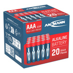 Baterie alkaliczne ANSMANN AAA/LR03 1.5V - 20szt.