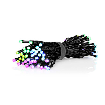 Lampki choinkowe Nedis SmartLife RGB Wi-Fi WIFILX01C84 10m