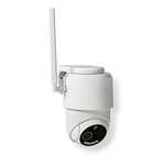 Kamera zewnętrzna Nedis Smartlife 4G, IP65 czujnik ruchu, night vision, biały