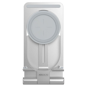 Ładowarka indukcyjna Nillkin PowerHold Mini Wireless Charging Stand 15W NKT01 (Silver)