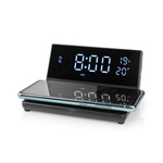 Budzik Nedis WCACQ20BK 5–15 W 2x alarm bez światła Czarny