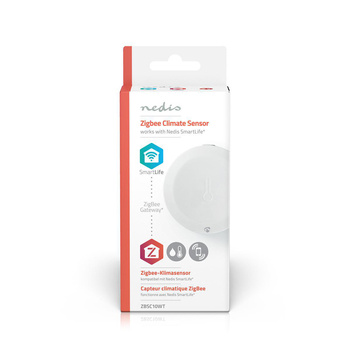 Czujnik temperatury i wilgotności Nedis SmartLife ZBSC10WT ZigBee 3.0