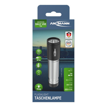 Latarka LED ANSMANN 70B czarna