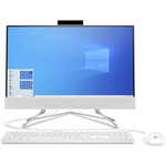 AiO HP 22-C0226 A6-9225/21.5" FHD/4GB/1TB/BT/Keyboard+Mouse/Win 10 white