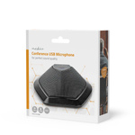 Mikrofon Nedis MICCU100BK do komputera USB przewodowy Czarny