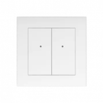 Włącznik ścienny iNELS MATTER 4 przyciski, bateryjny, biały