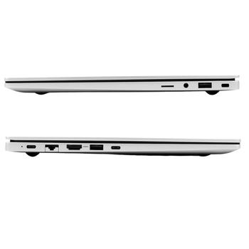 Laptop Samsung Galaxy Book 4 NP750XGK-LS2USDX Core 7-150U/15.6" FHD AntiGlare/16GB/SSD 512GB/BT/BLKB/FPR/LAN/Win 11 Silver