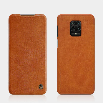 Etui Nillkin Qin Leather Xiaomi Redmi Note 9 Pro/9 Pro Max /Note 9S (Brown)