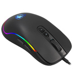 Mysz gamingowa Sades Revolver RGB (black/blue)/Uszkodzone opakowanie