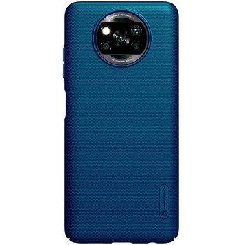 Etui Nillkin Super Frosted Shield Xiaomi Poco X3 NFC (Peacock Blue)