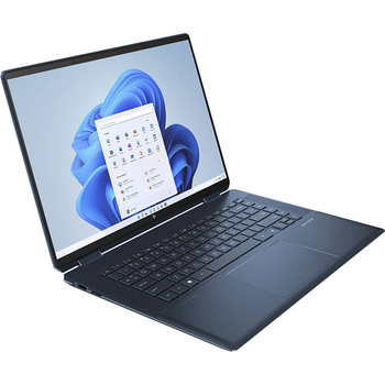 Laptop HP Spectre 16-F0013D i7-11390H/16" 3K+ (3072x1920) IPS TouchScreen/16GB/SSD 512GB + 32GB 3D Xpoint/BT/BLKB/FPR/PEN/HFS/x360/Win 11 Blue