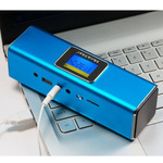 Głośnik bezprzewodowy Technaxx Bluetooth USB, Aux, audio, karta pamięci 32GB (niebieski)