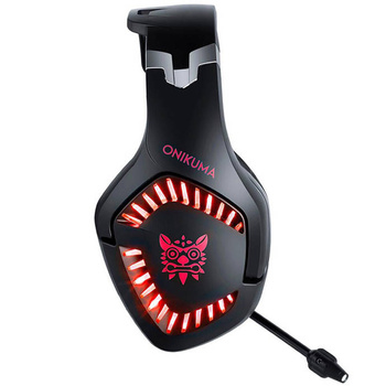 Słuchawki gamingowe Onikuma K1 PRO USB (black/red)